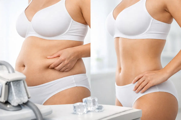Fat Freeze Contouring Belly Before After