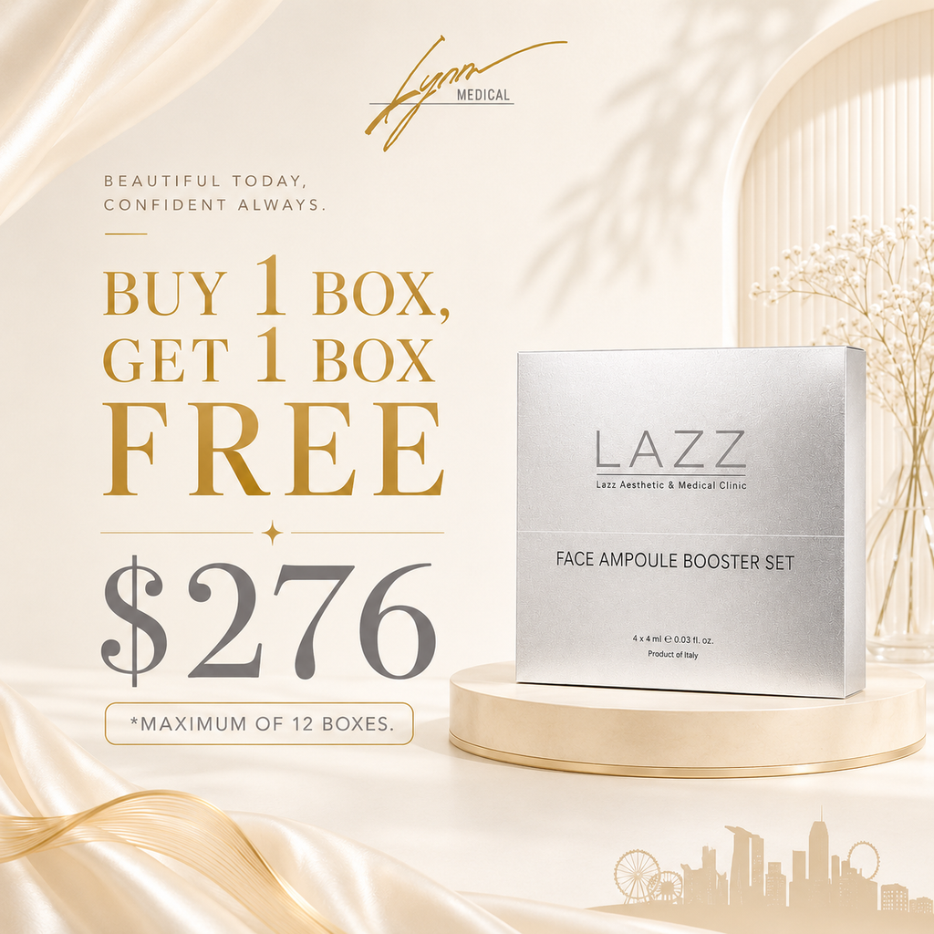 🇸🇬 NATIONAL DAY PROMO [BUY1GET1FREE] Lazz Aesthetic Lynn Medical Ampoule