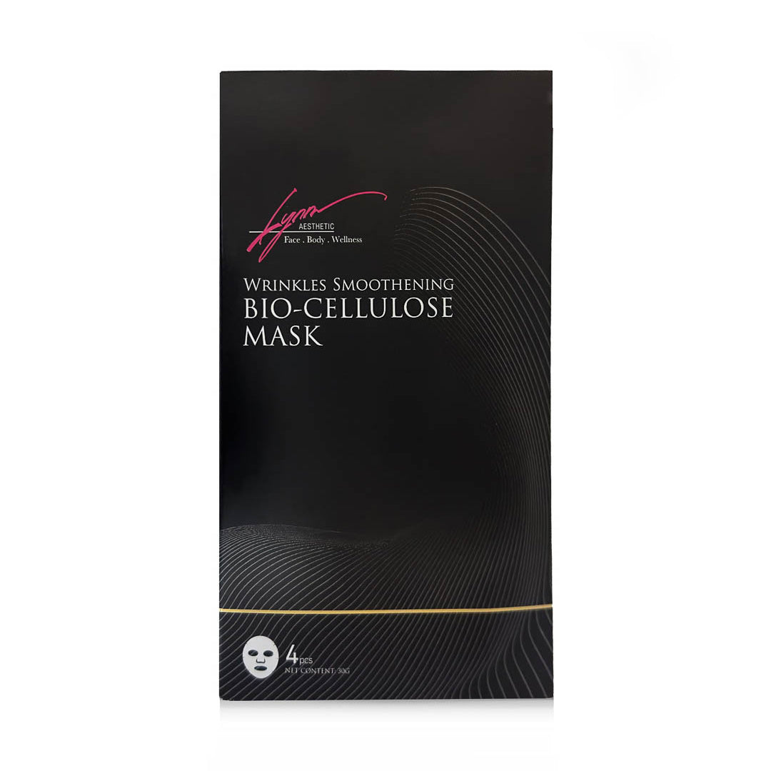Mask — Bio Cellulose Wrinkles Smoothening (Black) 30g x 4pcs